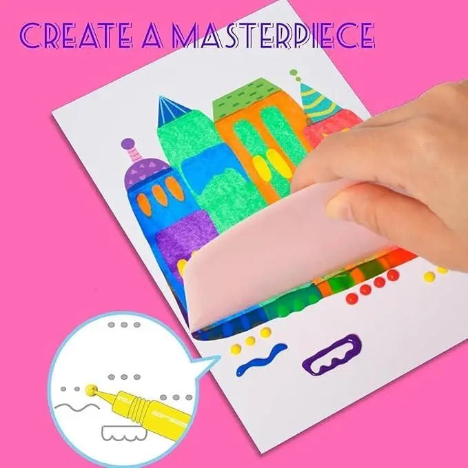 Rainbow Dot Painting Art Kits - Hopscotch Kids