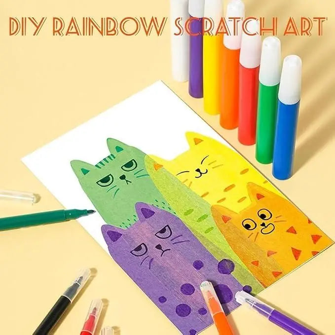 Rainbow Dot Painting Art Kits - Hopscotch Kids