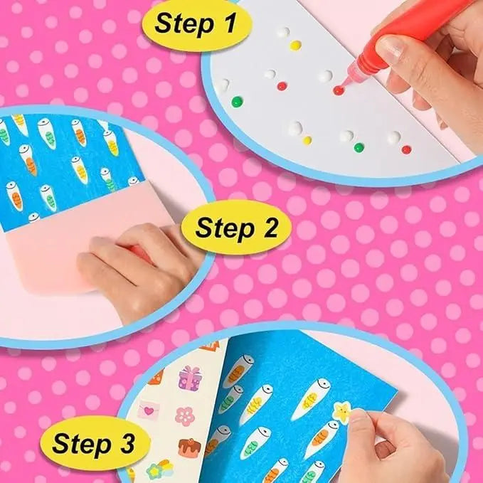 Rainbow Dot Painting Art Kits - Hopscotch Kids