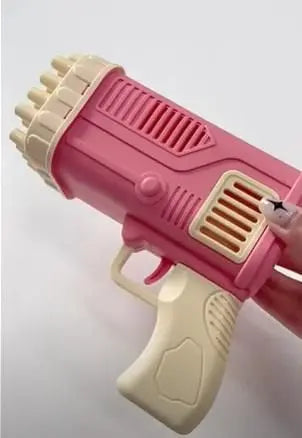 Rocket Bubble Gun – 69-Hole Automatic Blower for Kids - Hopscotch Kids