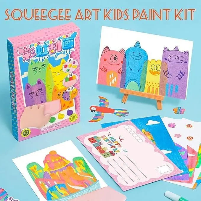 Rainbow Dot Painting Art Kits - Hopscotch Kids