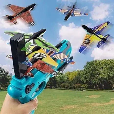 Aeroplane Launcher Toy for Kids - Hopscotch Kids