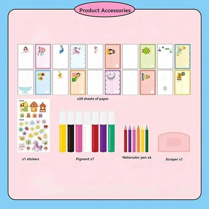 Rainbow Dot Painting Art Kits - Hopscotch Kids