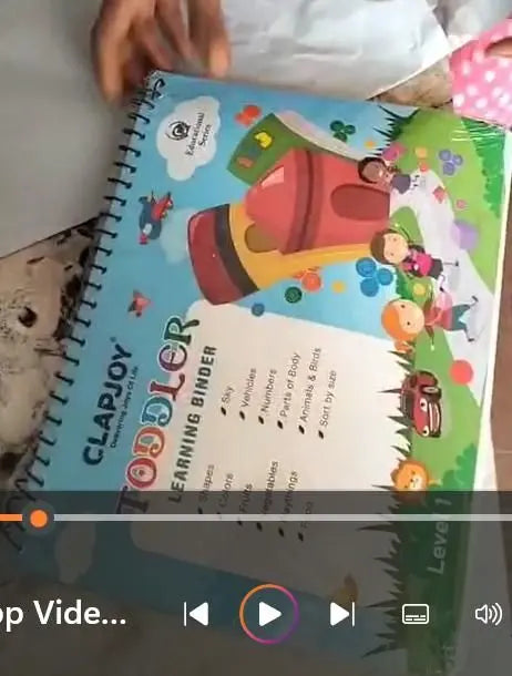 Toddler Learning Binder - Hopscotch Kids