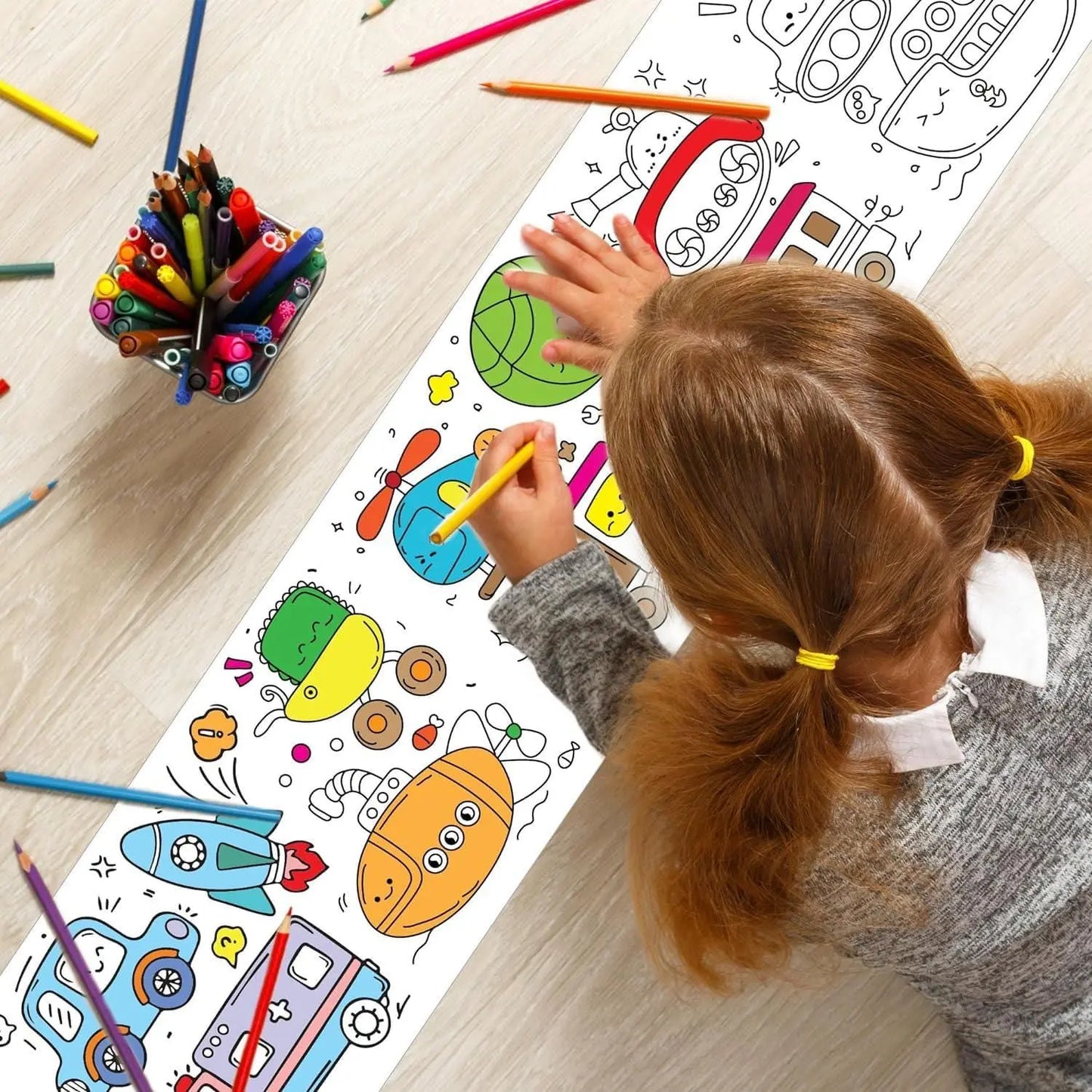 DIY Painting Drawing Paper Roll - Hopscotch Kids