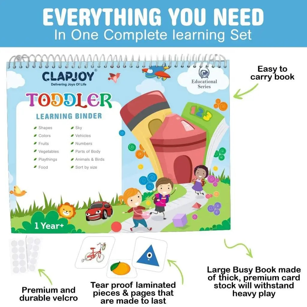 Toddler Learning Binder - Hopscotch Kids