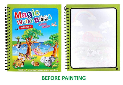 Hopscotch Kids™ Reusable Magic Coloring Water Book - Hopscotch Kids