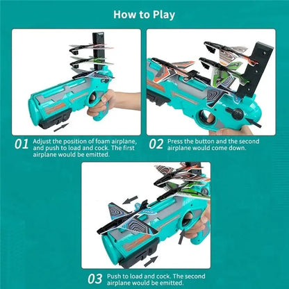 Aeroplane Launcher Toy for Kids - Hopscotch Kids
