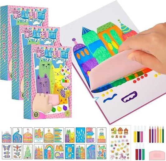 Rainbow Dot Painting Art Kits - Hopscotch Kids